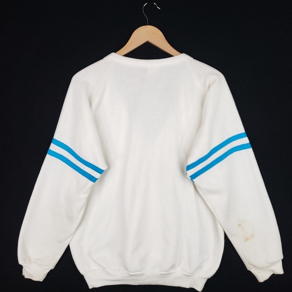 Vintage 90s San Francisco California Cardigan Preppy Pastel Pullover Sweater - Picture 13 of 14